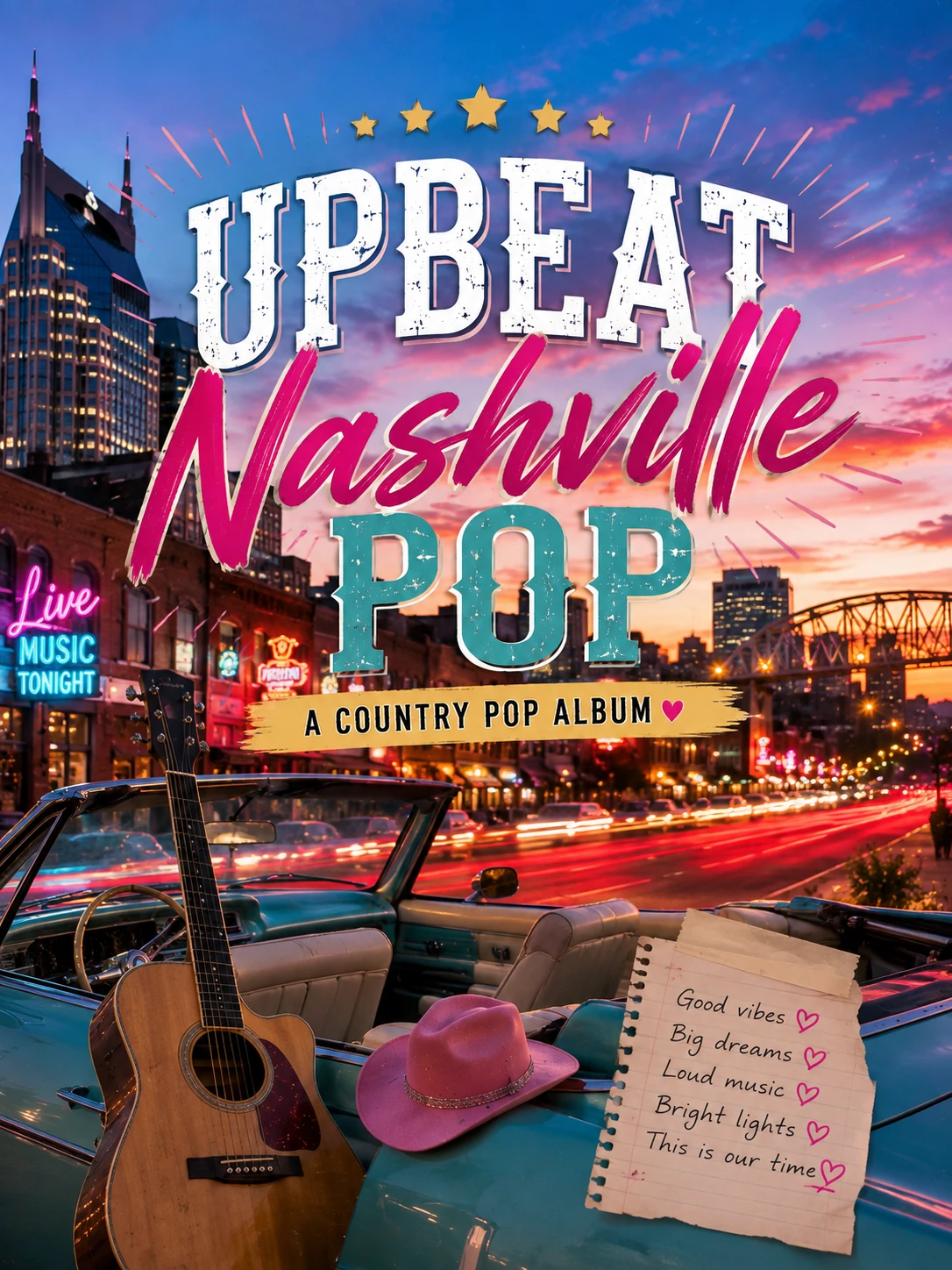 Upbeat Nashville Pop