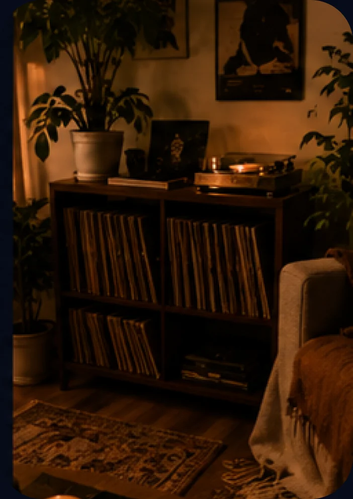 Warm Vinyl Evening
