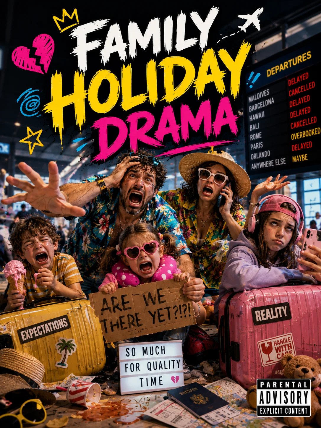Family Holiday Drama